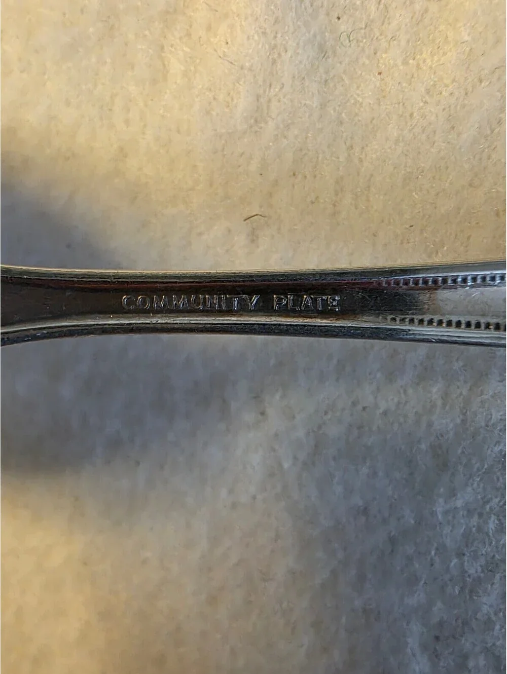 Oneida Community Plate Adam 1917 Pattern Silverplate Teaspoon 6.25” No Monogram